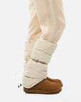 Down Filled Leg Warmers