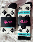 Medium Mint Kids Ski Socks