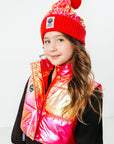 Pow Kids Cropped Puffer Vest