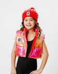 Pow Kids Cropped Puffer Vest