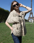 Cinch Waist Poncho