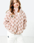Kids Mogul Checkerboard Coat