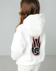KIDS Aspen Hoodie Sweatshirt w/Velvet embroidery
