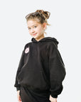 KIDS Aspen Hoodie Sweatshirt w/Velvet embroidery