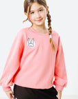 KIDS ASPEN Sweatshirt Velvet Embroidery