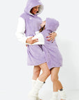 Snowplough Adult Fleece Hoodie Dress