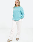 ASPEN Sweatshirt Velvet Embroidery
