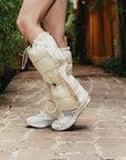 Down Filled Leg Warmers