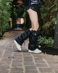 Down Filled Leg Warmers