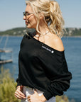 Off Shoulder Sweatshirts