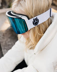 Polarized Goggles with Snow Bunny Band - 3 Revo Lenses