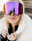 Polarized Goggles with Snow Bunny Band - 3 Revo Lenses