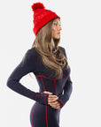 Contrasting Stitch Thermal Onesie