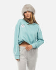 ASPEN Sweatshirt Velvet Embroidery