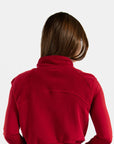 Snow Bunny Cropped Fleece Zip Vest