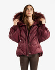 Vail Puffer Down Insolated Jacket w/Fox Fur Hood