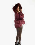 Vail Puffer Down Insolated Jacket w/Fox Fur Hood
