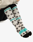 Medium Mint Adult Ski Socks