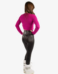 Shiny High Waist Yoga Pants
