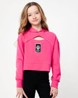 Snowshoe Kids Hoodie with Keyhole