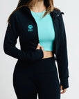 Lake Louise Crop Hoodie