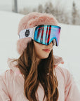Polarized Goggles with Snow Bunny Band - 2 Revo Lenses (ADULT)