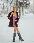 Rosy Tweed Mini