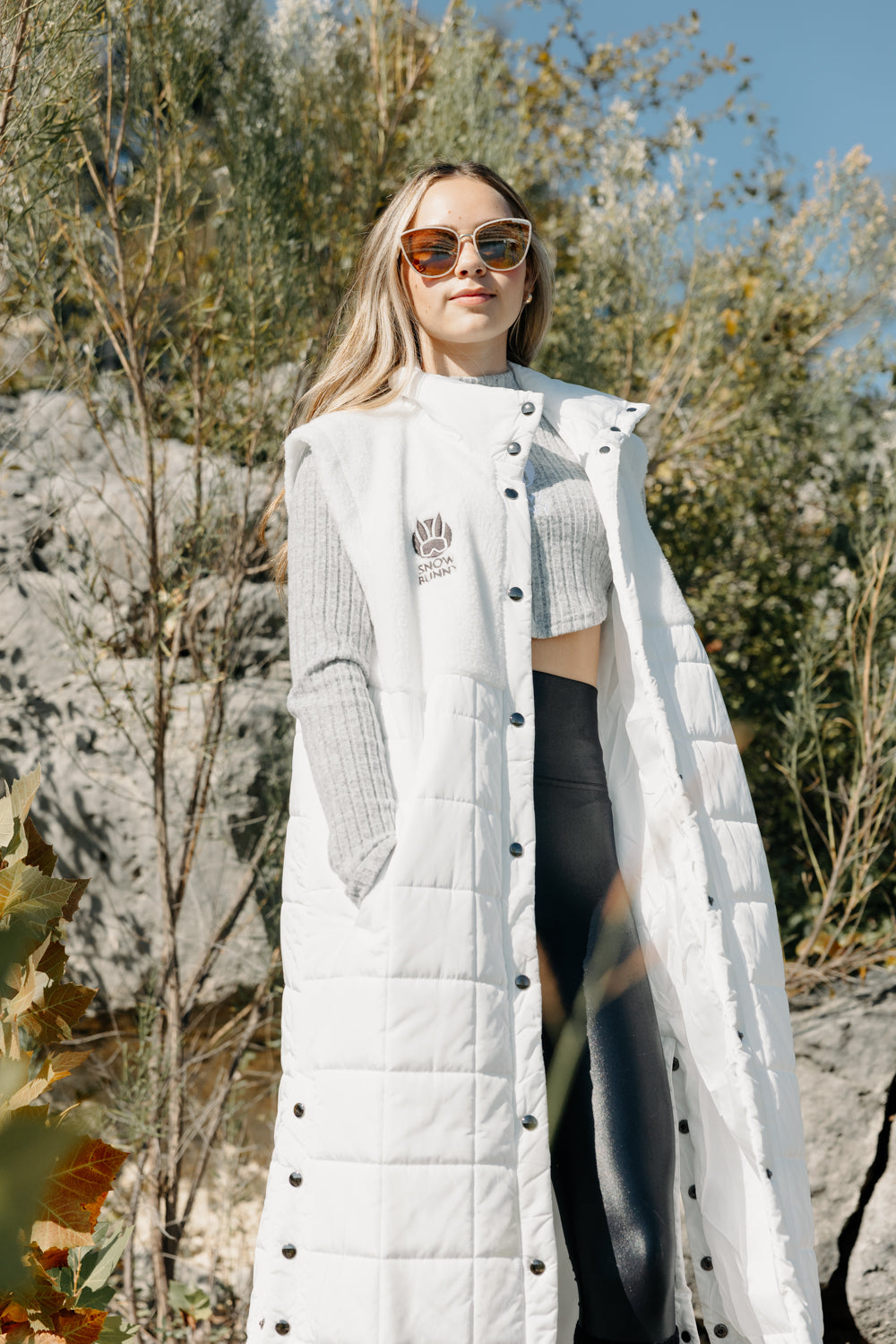 Marmot Sleeveless Puffer Coat – Snow Bunny