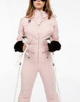 Snow Bunny Snow Suit Pink
