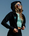 Lake Louise Crop Hoodie