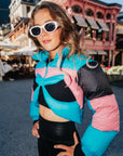 Retro Waveform Insolated Jacket