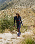 Contrasting Stitch Thermal Onesie
