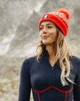 Contrasting Stitch Thermal Onesie
