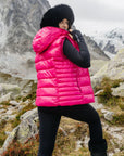 Snow Bunny Medium Length Puffer Vest