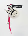 Snow Bunny Lucky Rabbit Bag Charms/Keychain