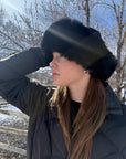 Rabbit and Fox Fur Russian Style Hat