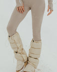 Down Filled Leg Warmers