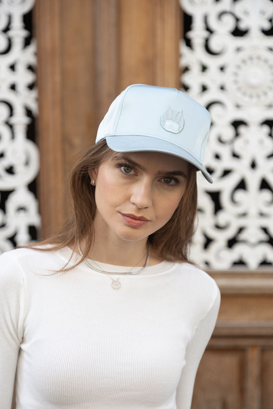Satin Trucker Hat