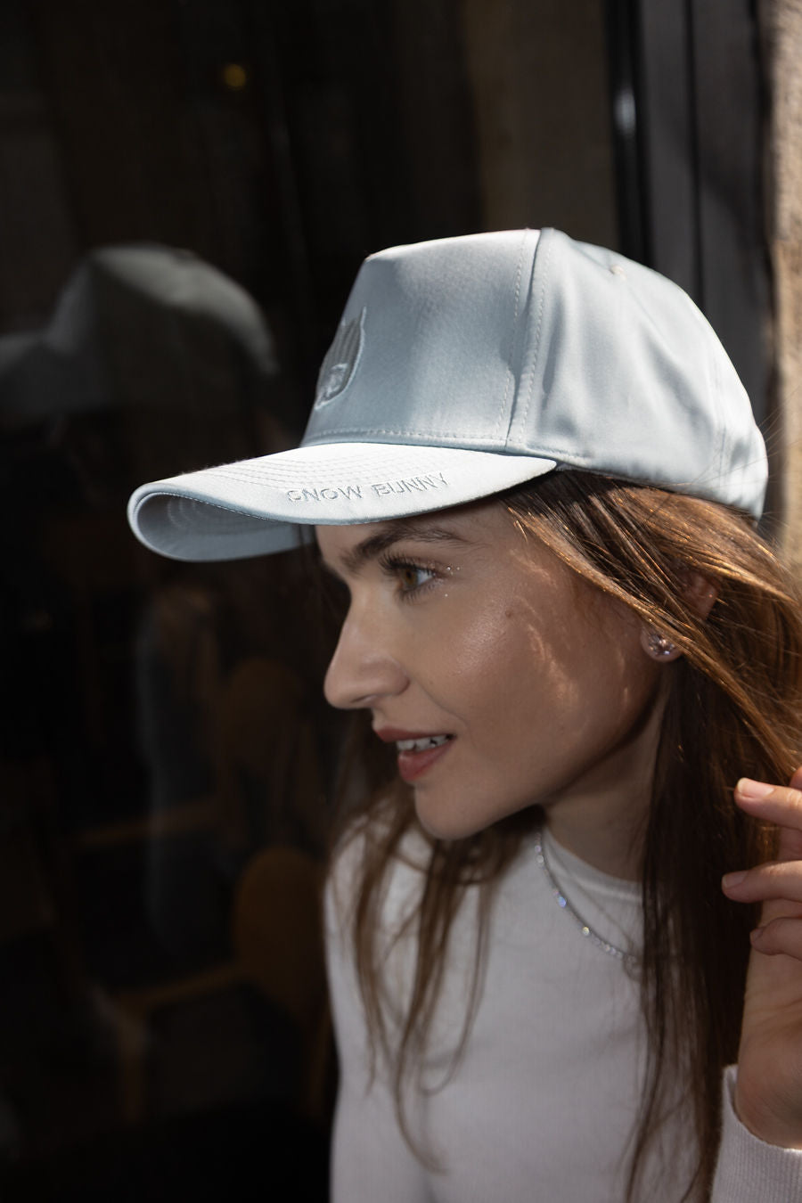 Satin Trucker Hat