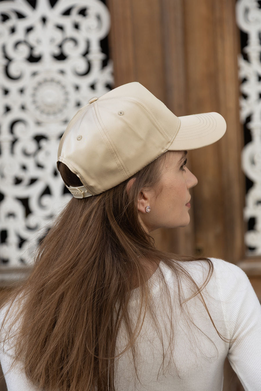 Satin Trucker Hat
