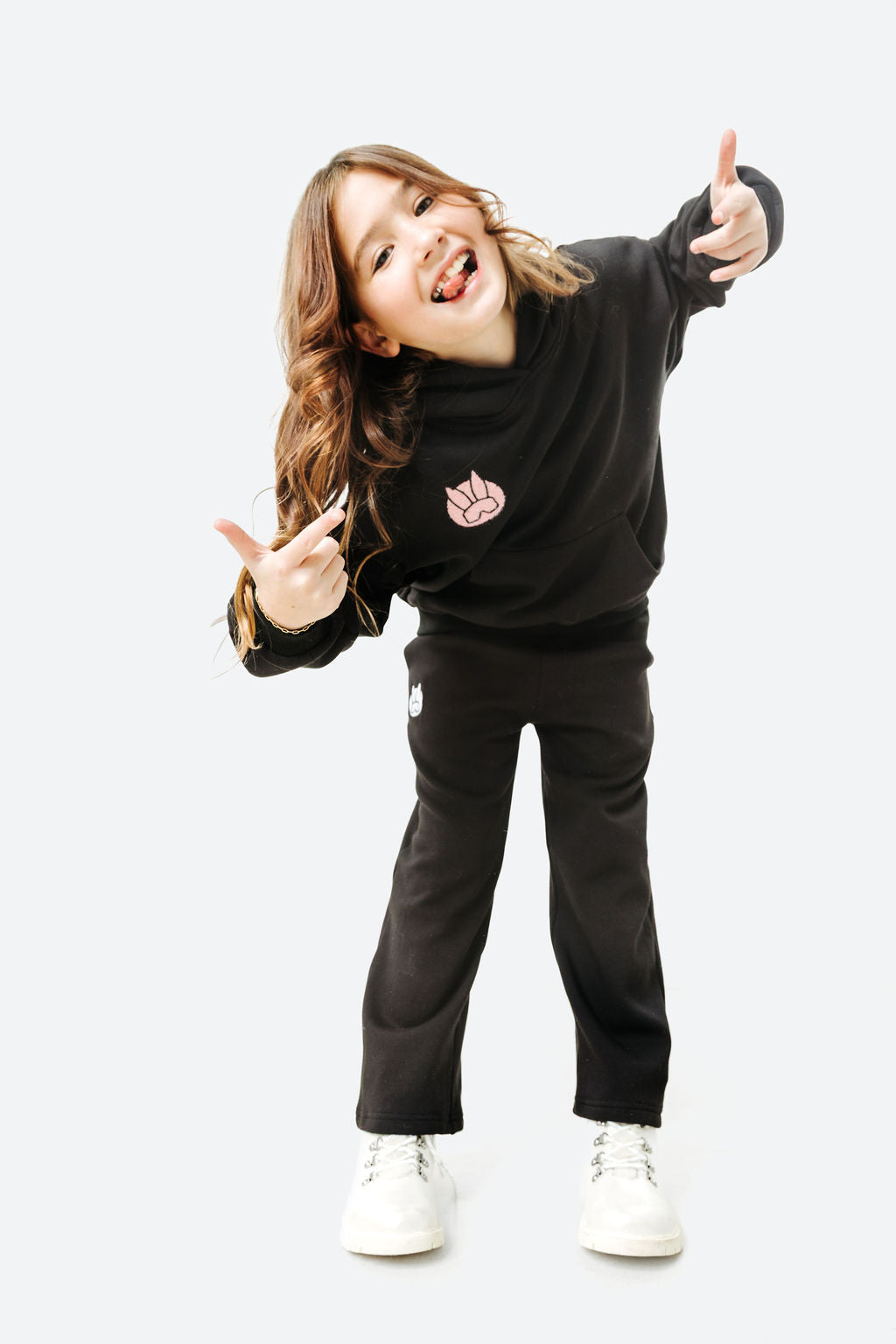VAIL Kids Sweatshirt with Velvet Embroidery