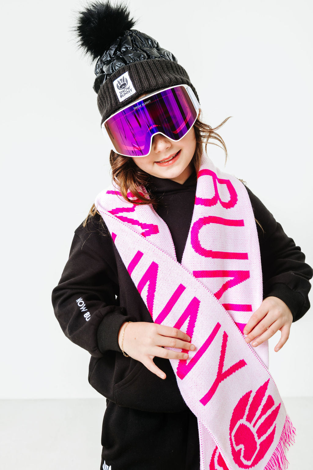 Polarized Goggles with Snow Bunny Band - 2 Revo Lenses