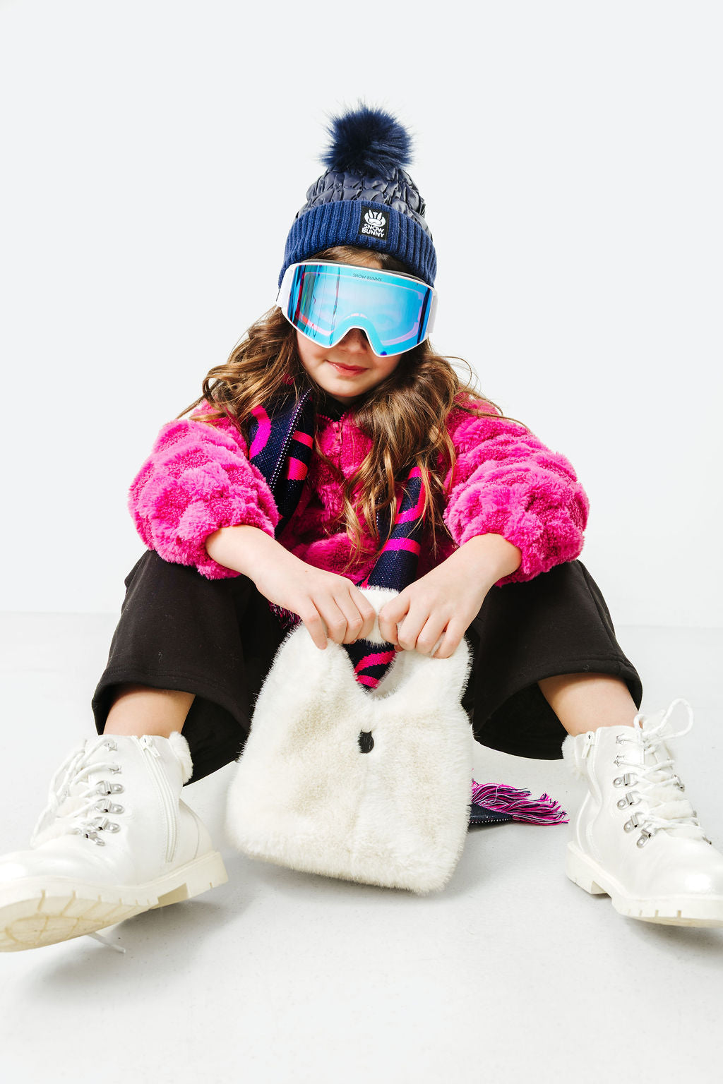 Kids Mogul Checkerboard Coat – SNOW BUNNY