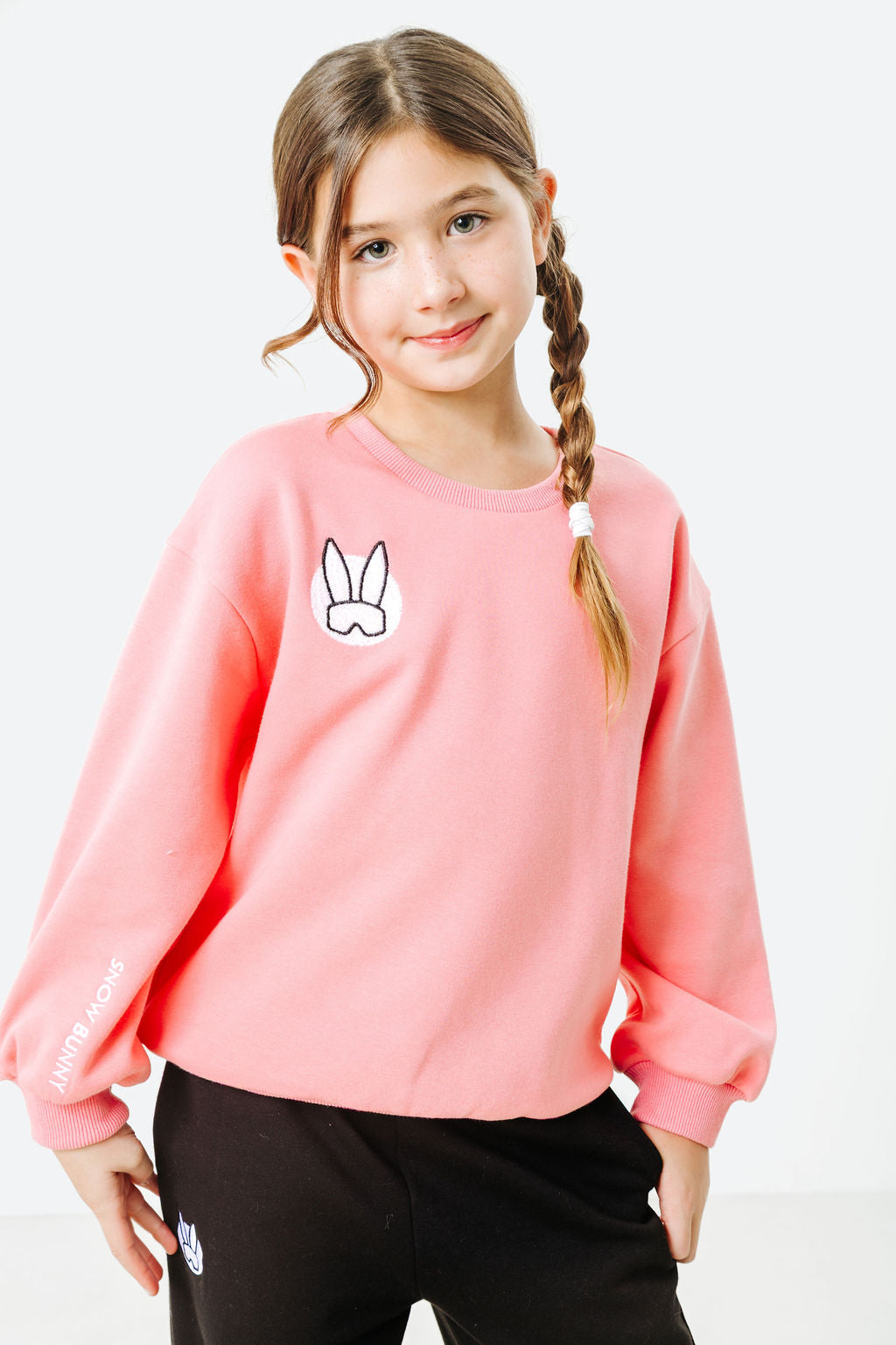 VAIL Kids Sweatshirt with Velvet Embroidery