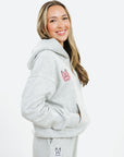 ASPEN Hoodie Sweatshirt Velvet Embroidery