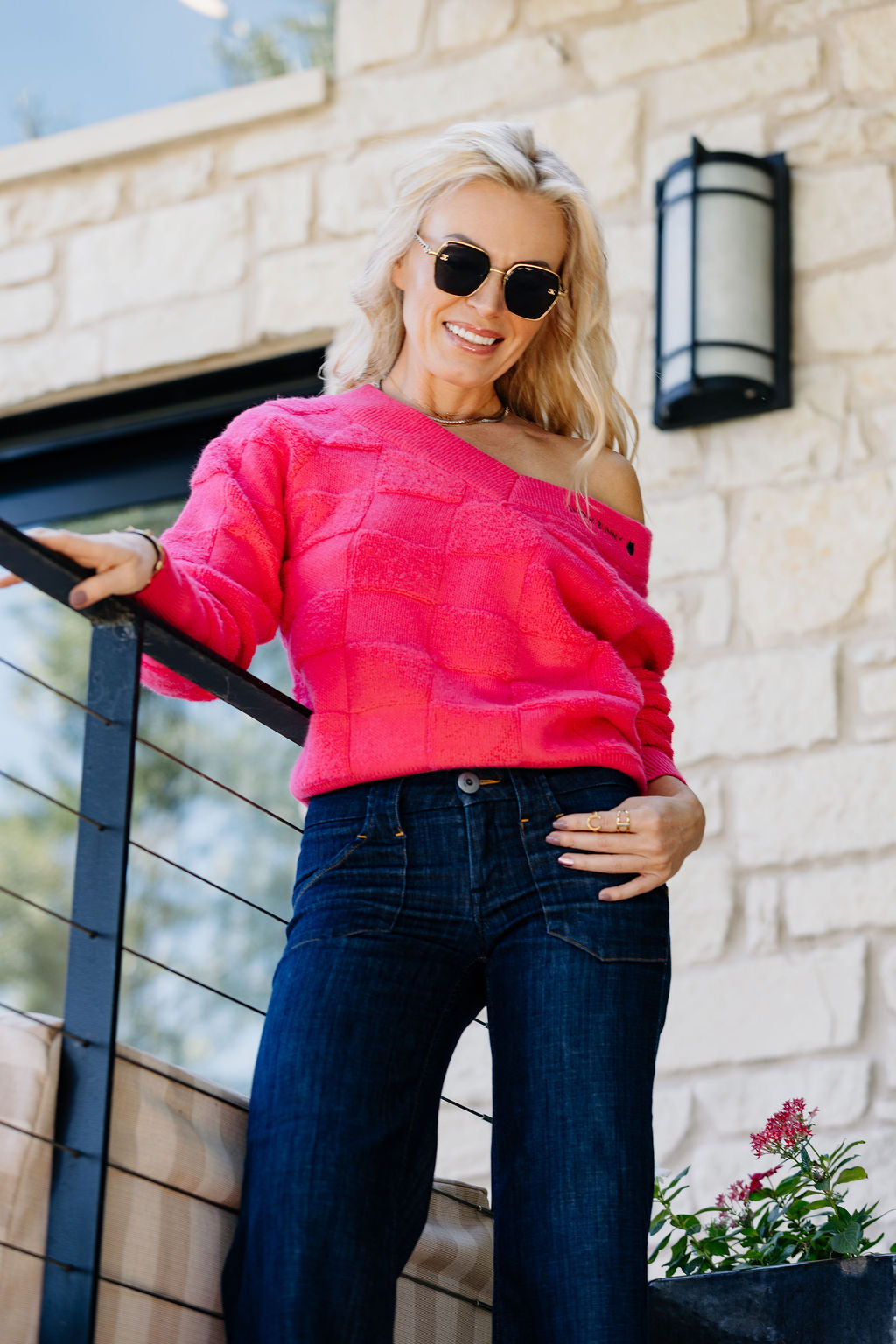 Mogul Checkerboard Sweater
