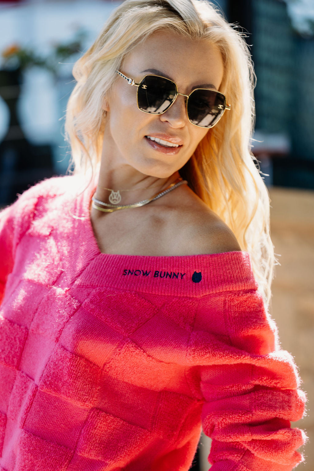 Mogul Checkerboard Sweater
