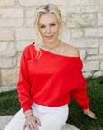 Off Shoulder Sweatshirts