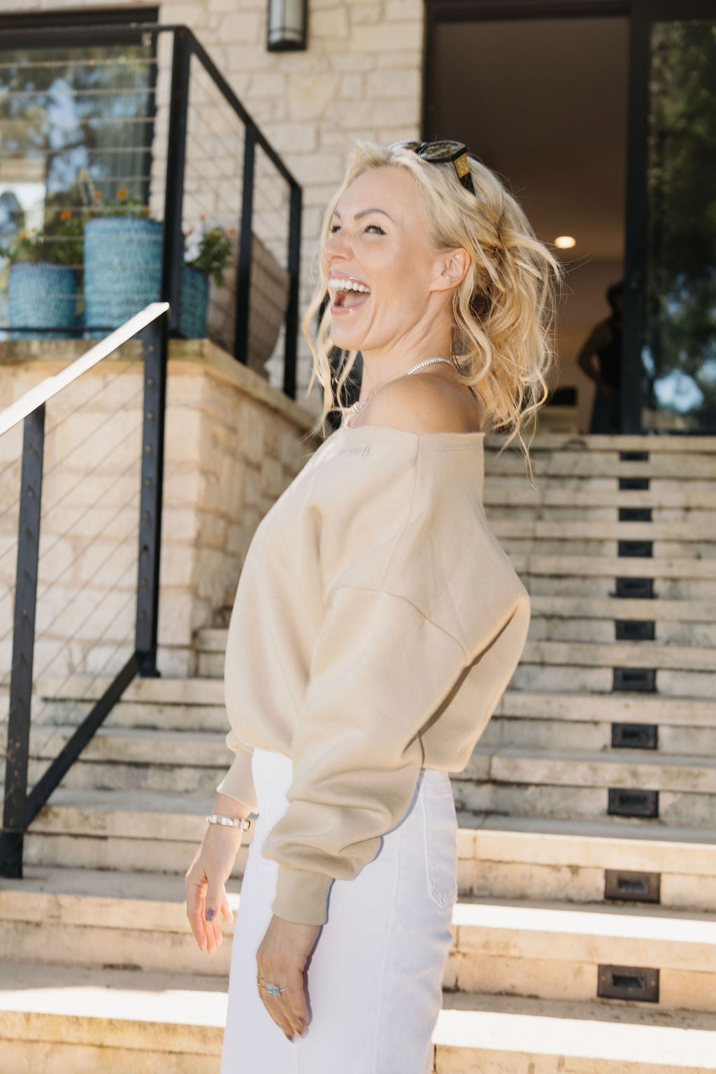 Off Shoulder Sweatshirts