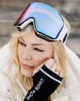 Polarized Goggles with Snow Bunny Band - 3 Revo Lenses